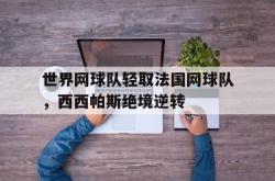 开云体育官网-世界网球队轻取法国网球队，西西帕斯绝境逆转
